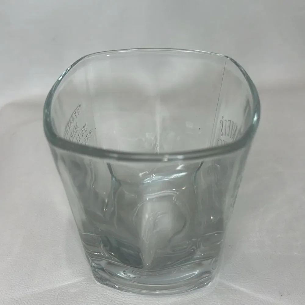 Jack Daniel’s Whiskey Rocks Glass Old No 7 Brand 8 Oz Engraved 3 1/2 In Tall Bar
